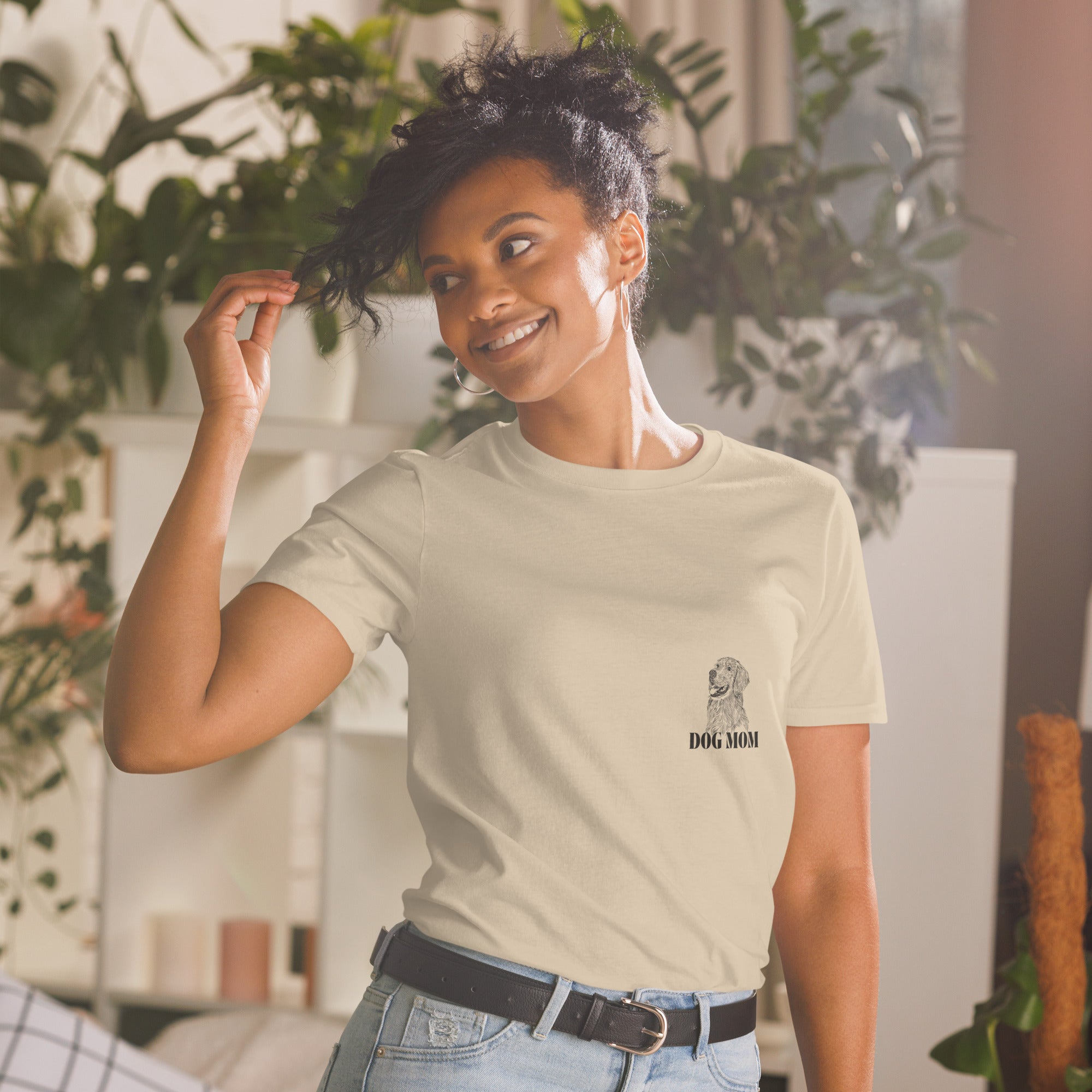 "Dog Mom" T-Shirt - Personaliseerbaar